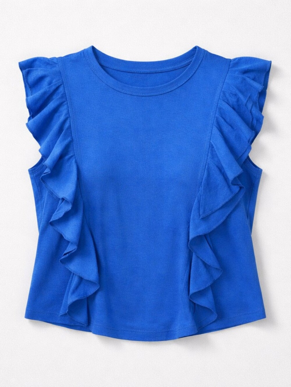 After Market | Cute Sleeveless Ruffled Top Size S. NWOT